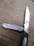 Vtg BUCK 301 USA Stockman Folding Pocket Knife Sawcut Delrin Scales 3 Blades
