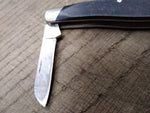 Vtg BUCK 301 USA Stockman Folding Pocket Knife Sawcut Delrin Scales 3 Blades