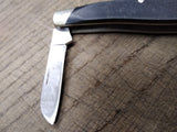 Vtg BUCK 301 USA Stockman Folding Pocket Knife Sawcut Delrin Scales 3 Blades