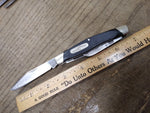 Vtg BUCK 301 USA Stockman Folding Pocket Knife Sawcut Delrin Scales 3 Blades