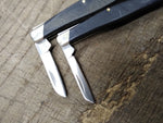 Vtg 2 Pc 1988 Buck 305, 309 USA 2 Blade Folding 5 in & 4.5 In Pocket Knife Lot
