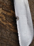 Vtg BUCK 373 Folding Pocket Knife Wood Scales 3 Blades 2005 Date Stamp #1