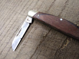 Vtg BUCK 373 Folding Pocket Knife Wood Scales 3 Blades 2005 Date Stamp #1