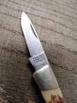 Vtg Custom Crafted Stainless 100 B Japan Folding Pocket Knife 1 Blade