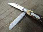 Vtg Schrade+ USA 834UH Uncle Henry 3 Blade Folding 5.75 Inch Pocket Knife