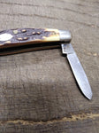Vtg Schrade+ USA 834UH Uncle Henry 3 Blade Folding 5.75 Inch Pocket Knife
