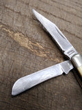 Vtg Schrade+ USA 834UH Uncle Henry 3 Blade Folding 5.75 Inch Pocket Knife #2