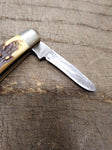 Vtg Schrade+ USA 834UH Uncle Henry 3 Blade Folding 5.75 Inch Pocket Knife #2