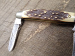 Vtg Schrade+ USA 834UH Uncle Henry 3 Blade Folding 5.75 Inch Pocket Knife #2