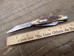 Vtg Schrade+ USA 834UH Uncle Henry 3 Blade Folding 5.75 Inch Pocket Knife #2