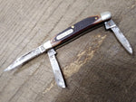 Vtg Schrade USA 1080T Uncle Henry 3 Blade Folding 5 Inch Pocket Knife
