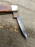 Vtg Schrade 1040T Old Timer USA Folding Pocket Knife 2 Blade 2.75" Closed