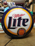 Vtg Miller Lite A True Pilsner Beer Wall Hanging Light Man Cave Bar 15" Working!