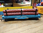 Vtg HO Gauge Bachman Train Set UP 866 Diesel Locomotive 4 Cars 27 Pc Track Boxes