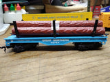 Vtg HO Gauge Bachman Train Set UP 866 Diesel Locomotive 4 Cars 27 Pc Track Boxes