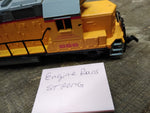 Vtg HO Gauge Bachman Train Set UP 866 Diesel Locomotive 4 Cars 27 Pc Track Boxes
