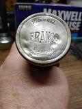 Vtg Franco Convex Glass Lens Flashlight 7" Mono Cell Made USA Parts/Repair Lot
