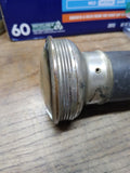 Vtg Franco Convex Glass Lens Flashlight 7" Mono Cell Made USA Parts/Repair Lot