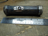 Vtg Eveready Convex Glass Lens Flashlight 6.50" Made in USA Parts/Repair Lot