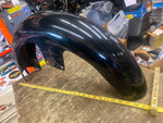 Vivid Black Front Fender Harley Street Glide Road King Touring  13< FLH Custom