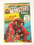 Marvel Comics Where Monsters Dwell Vol 1 Number 25 1973 Vintage Horror