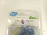 Rock Candy Wired Xbox 360 Controller in Blueberry Boom (Blue) New Sealed Dented