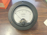 Simpson 3.5" AC Ammeter Panel Meter 0-15 Amperes Style 04530 Original Box