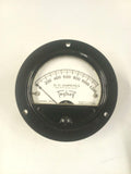 2 Vintage Panel Meters With Classic Box Triplett Model 321-1 Readrite  D.C.