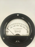 2 Vintage Panel Meters With Classic Box Triplett Model 321-1 Readrite  D.C.