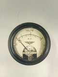 1920s-30s Jewell Electrical Instruments A.C. Voltmeter 0-3 Range Panel Meter