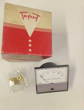 Vintage Triplett Model 330G AC 0-100 Milliamperes Panel Meter With Original Box