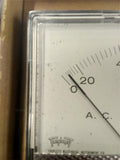 Vintage Triplett Model 330G AC 0-100 Milliamperes Panel Meter With Original Box