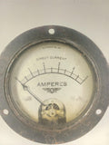 Lot Of 2 Jewell Electrical Instruments Style 54 D.C. Panel Meters Amps/Milliamps