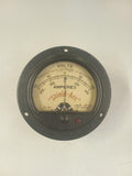 Simpson "Shield Arc" 0-100 Volts/Amperes Panel Meter-Lincoln Stable Arc Welders