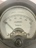 Vintage Simpson Electric Co. Model SK 525-447 D.C. 0-100 Amperes Panel Meter