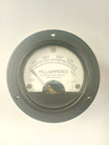 1940s-1960s Vintage Hickok Model 47MR AC Ammeter 0-500 Range MA Panel Meter