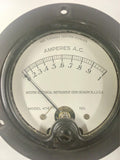 Lot of 2 Vintage Panel Meters Weston Model 476 0-1 Amps AC/PACE AC Voltmeter