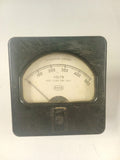 Lot of 2 Vintage Panel Meters Weston Model 476 0-1 Amps AC/PACE AC Voltmeter