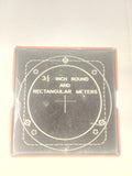 Vintage Triplett Electric Instruments DC 0-50 Volts Model 321-T Panel Meter