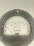 Vintage Triplett Electric Instruments DC 0-50 Volts Model 321-T Panel Meter