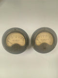 Lot of 2 Westinghouse Decibel Panel Meters Type OX-33/Rectifier MR25Y126SPEC