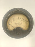 Lot of 2 Westinghouse Decibel Panel Meters Type OX-33/Rectifier MR25Y126SPEC