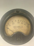 Lot of 2 Westinghouse Decibel Panel Meters Type OX-33/Rectifier MR25Y126SPEC