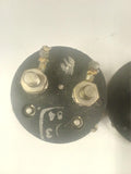 Lot of 2 Westinghouse Decibel Panel Meters Type OX-33/Rectifier MR25Y126SPEC