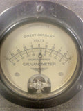 Vintage Jewell Instrument Co. DC Galvanometer Pattern 155 Volts/Microamperes