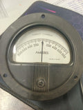 Vintage Simpson Model 26 DC Ammeter  -800 to +800 Amperes D.C. Range Panel Meter