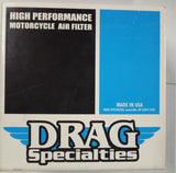 Drag Specialties Reusable Air Filter Big Twin Harley Evolution EVO Carb 90-99