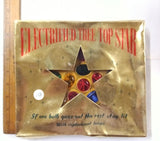 vtg 1960s 120v Electrified Tree Top Star Tested and working Xmas Decoration