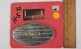 Custom Chrome 47832 "Speedball" Billet Chrome Oval Mirror Head Legends USA