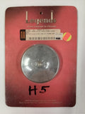 NOS Custom Chrome Legends 47-845 Chrome Billet Smooth Round Mirror Head